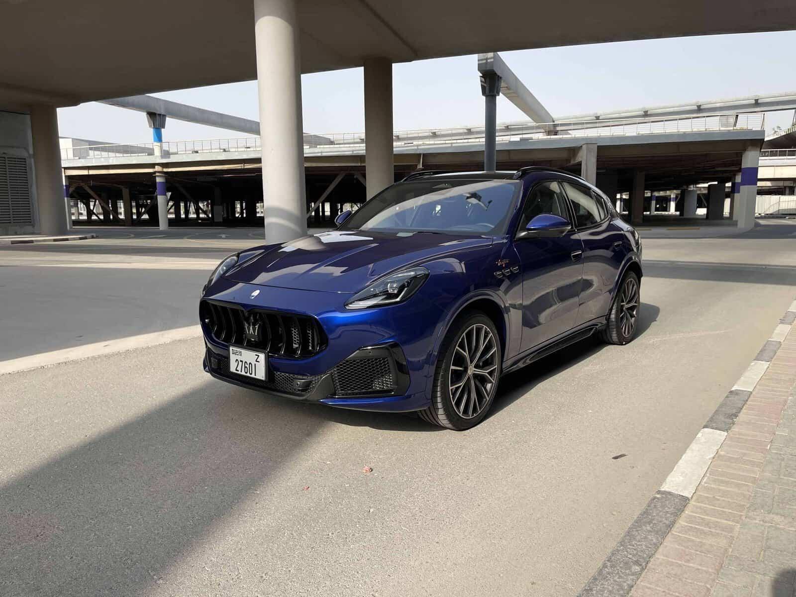 2023 maserati grecale trofeo front